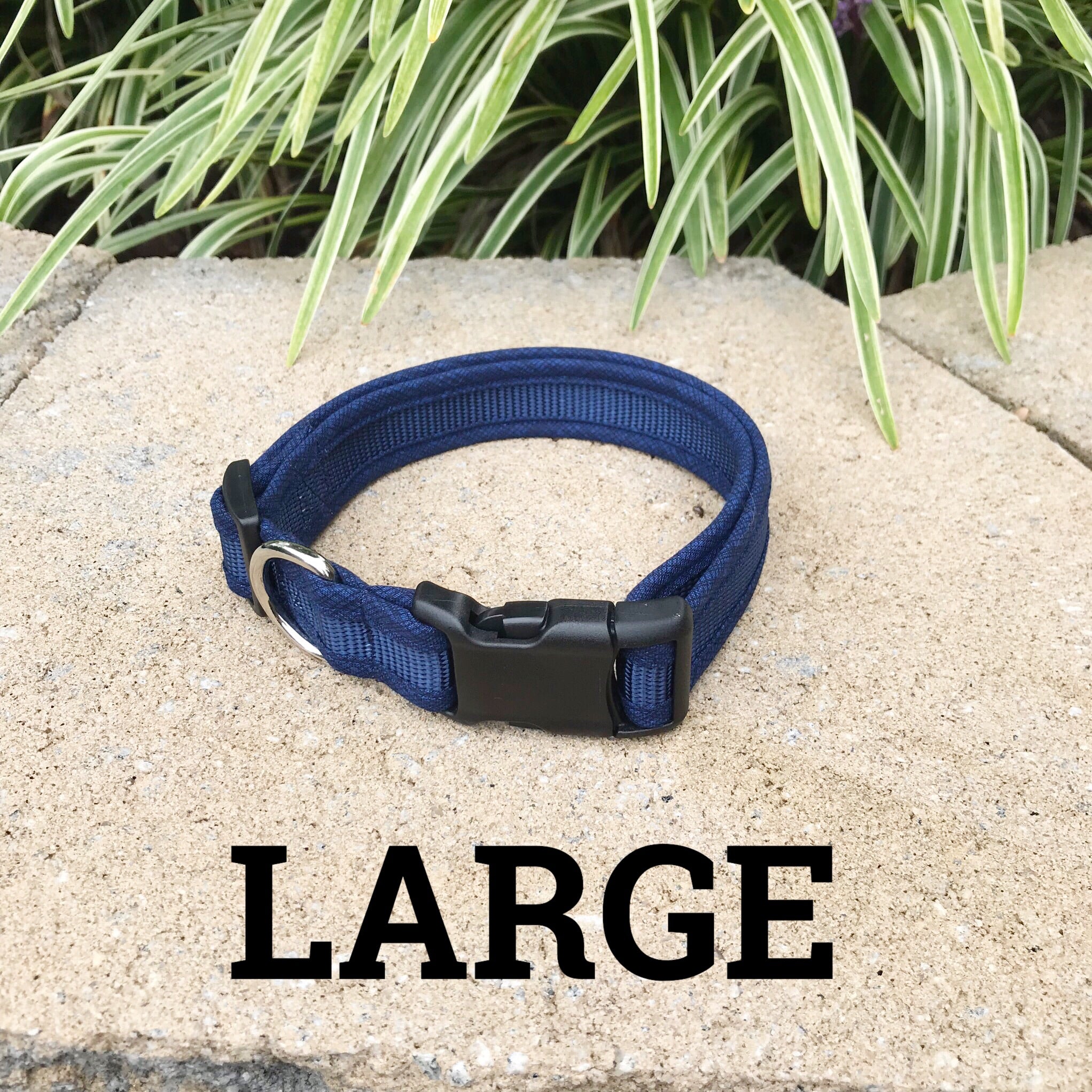 Dog Collar - Navy