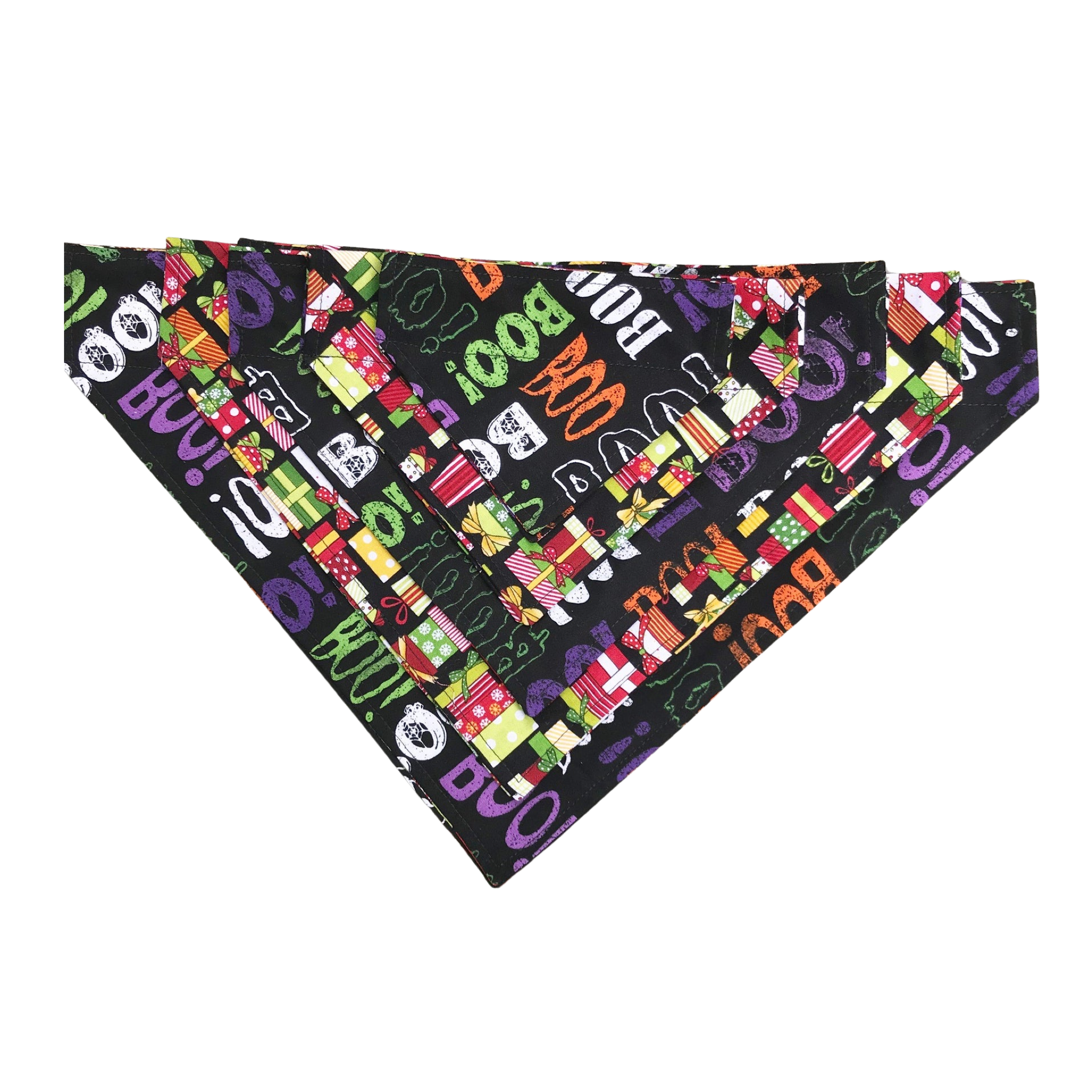 Reversible Dog Scarf - Boo/Gifts