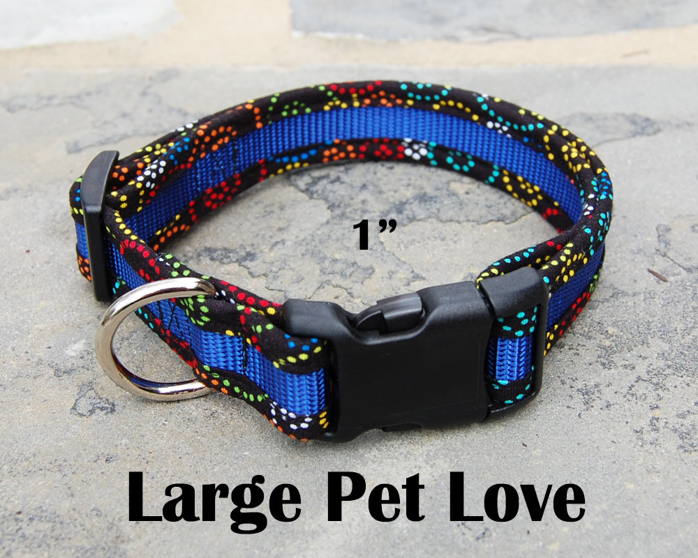 Large Dog Love Dog Collar | Stitchpet