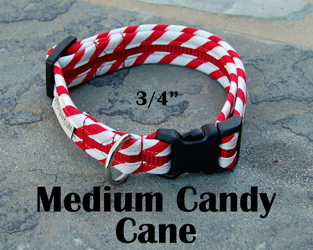 Dog Collar - Candy Cane