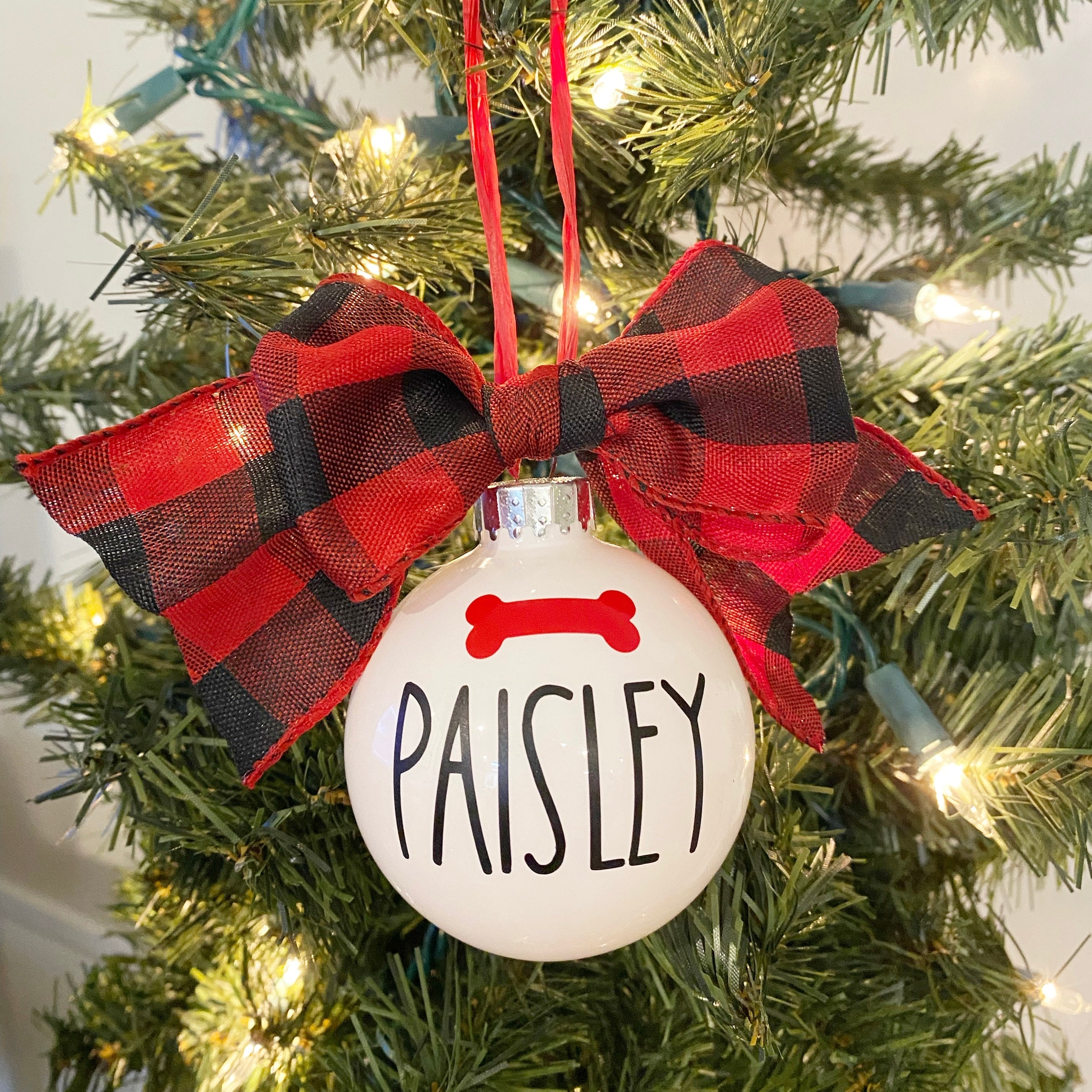 Ornaments personalized ball