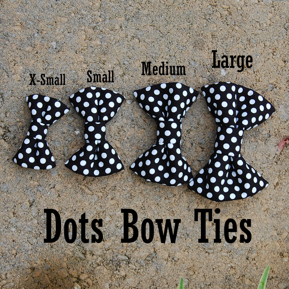 Dog Bow Tie - Dots
