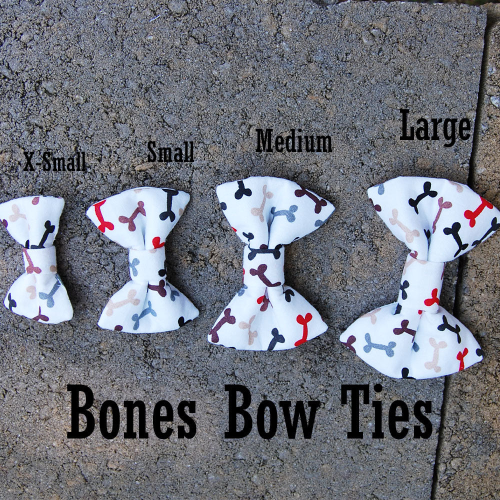Dog Bow Tie - Bones