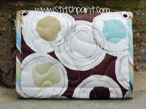 Mini Wallet Back | Breezy Fabric | Stitchpaint