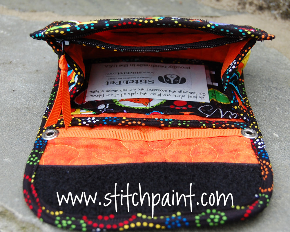 Mini Wallet Inside | Cat Love Fabric | Stitchpaint