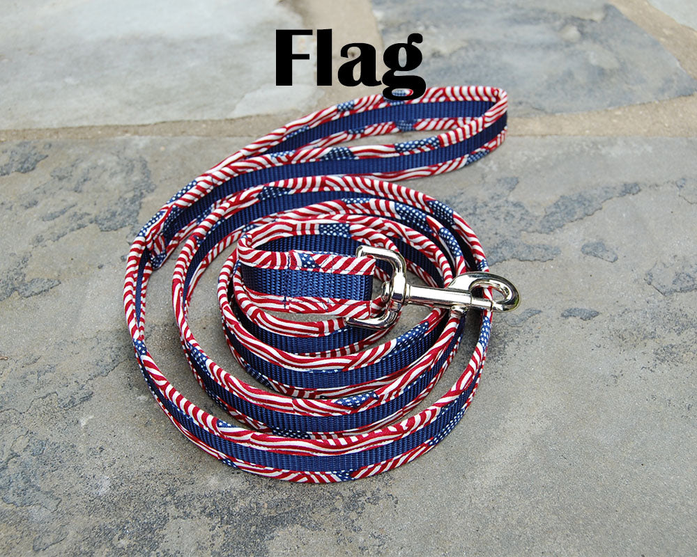 Dog Leash - Flag
