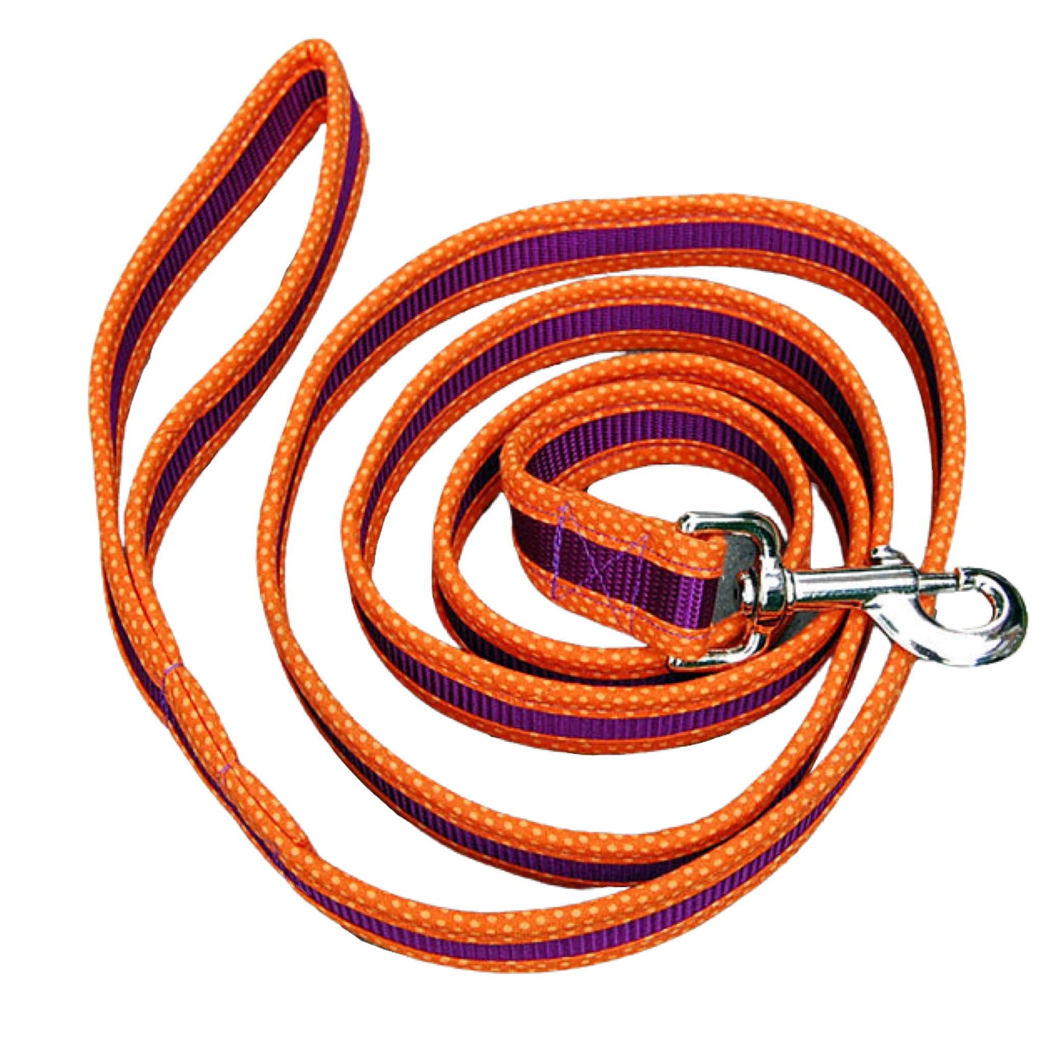 Dog Leash Orange&Purple