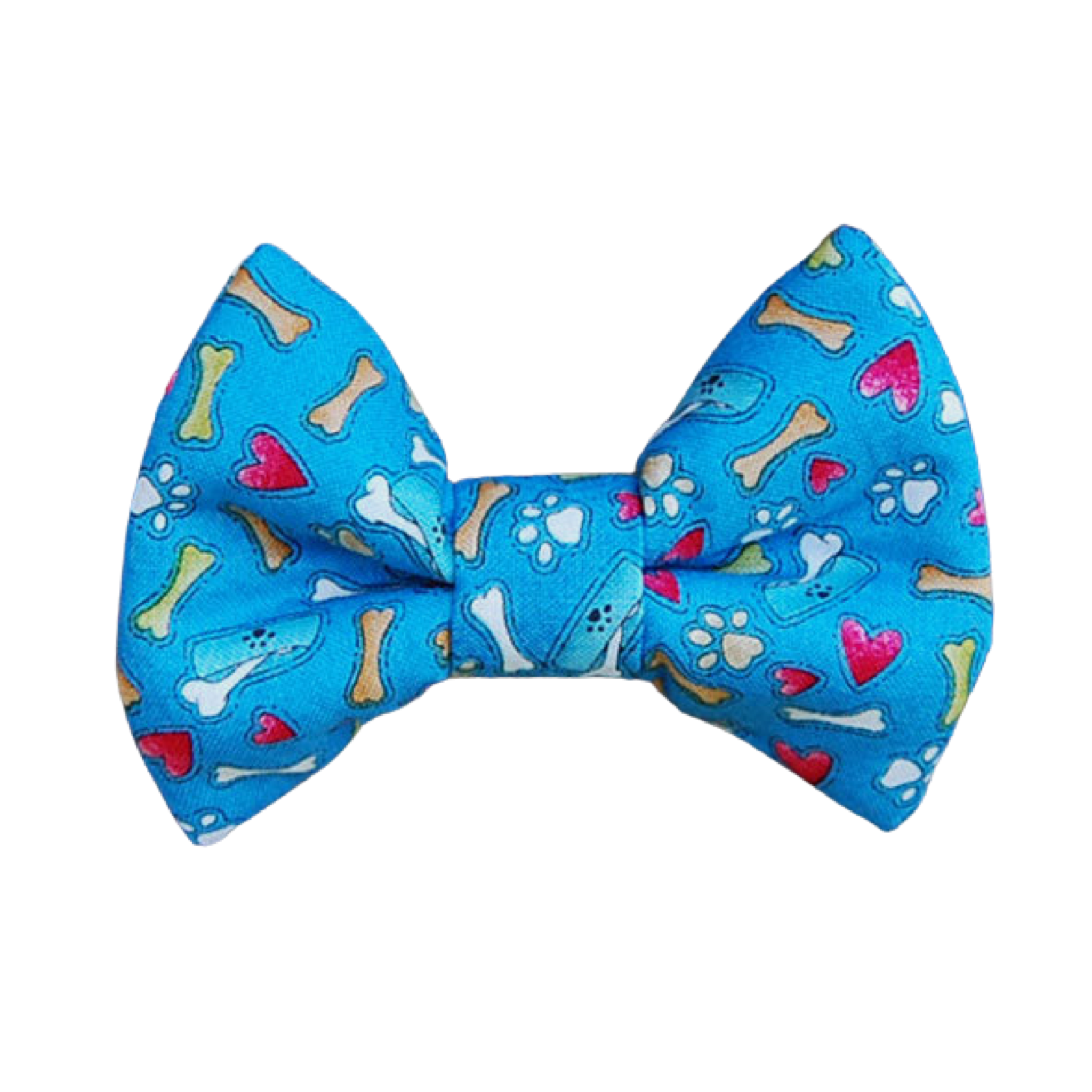 Dog Bow Tie - Blue Pup