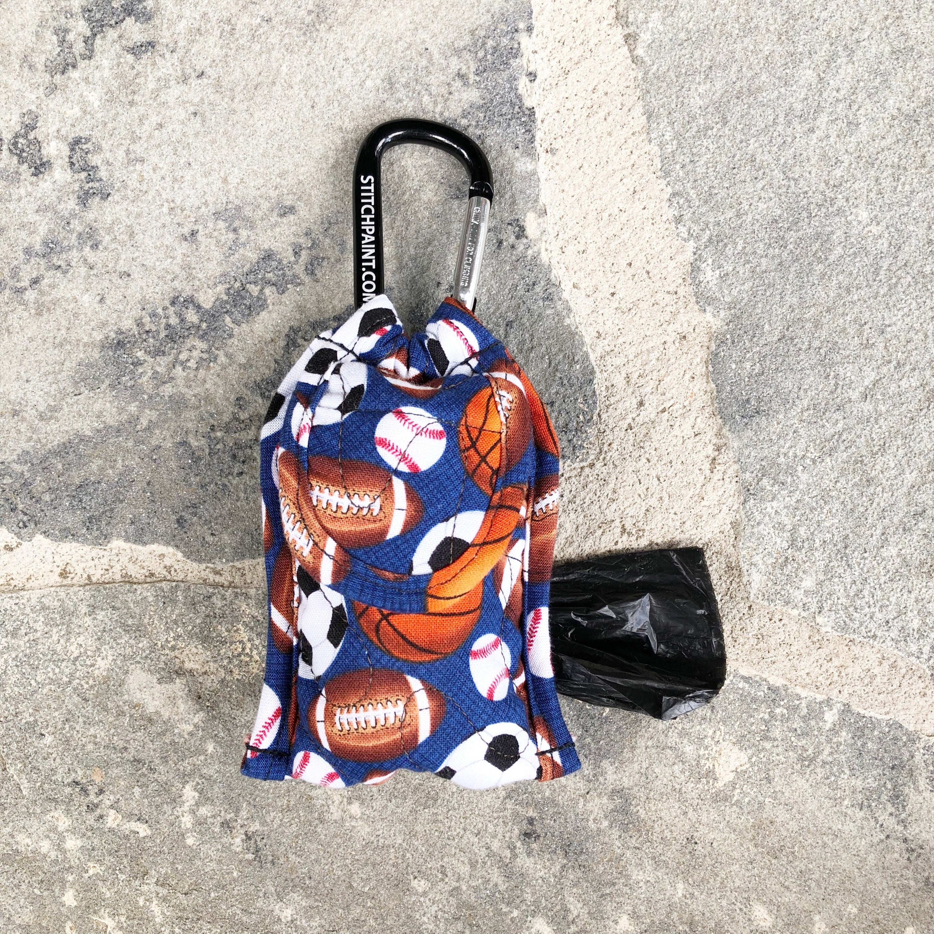 Poo Bag Pouch | Sporty Fabric | Stitchpet