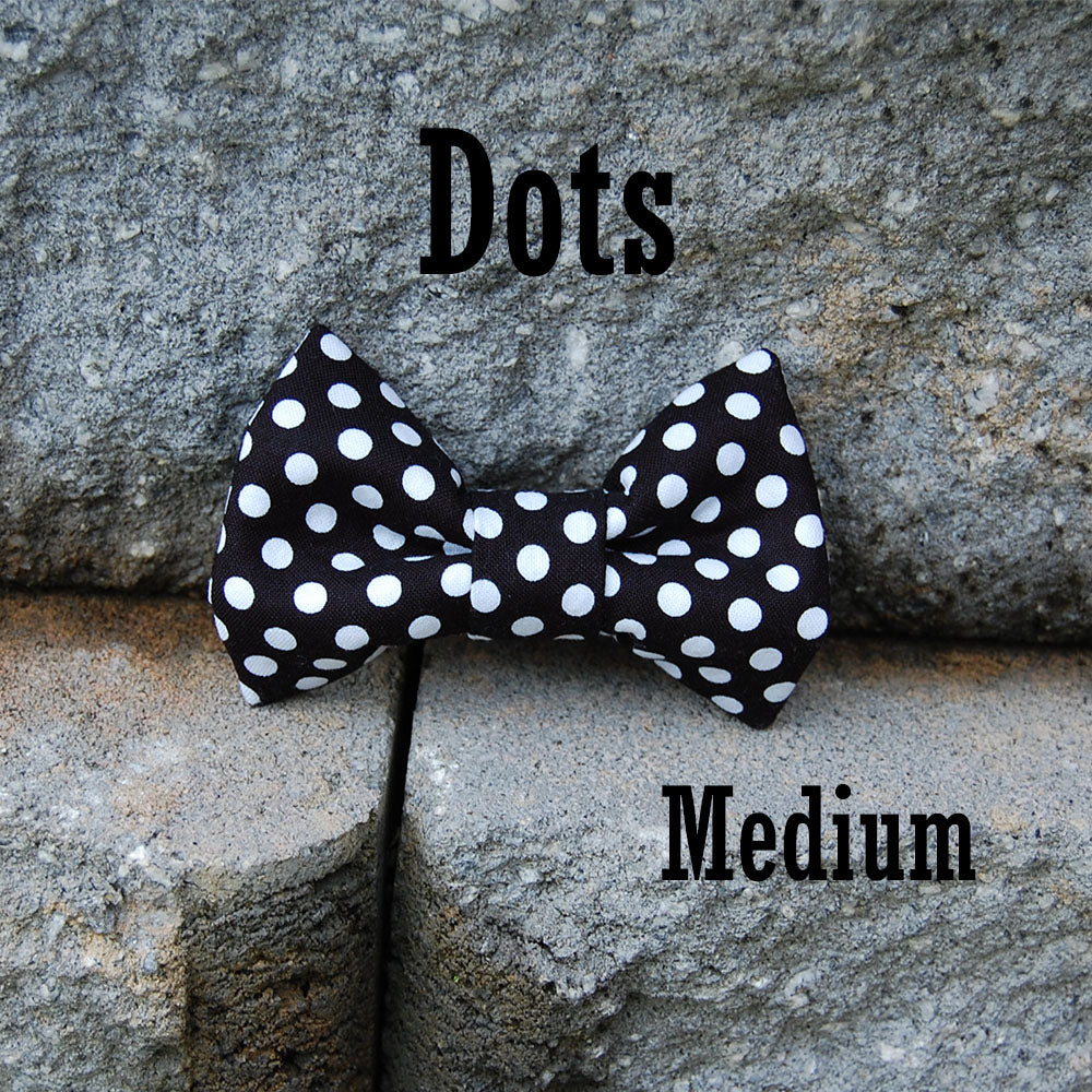 Dog Bow Tie - Dots