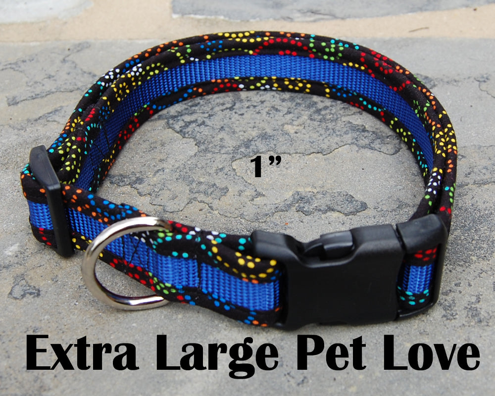 X-Large Dog Love Dog Collar | Stitchpet